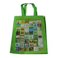 青浦LB11覆膜无纺布广告袋